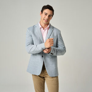 Saco sport Mónaco gris claro