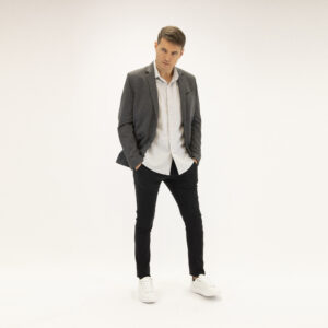 Saco sport Mónaco gris oscuro