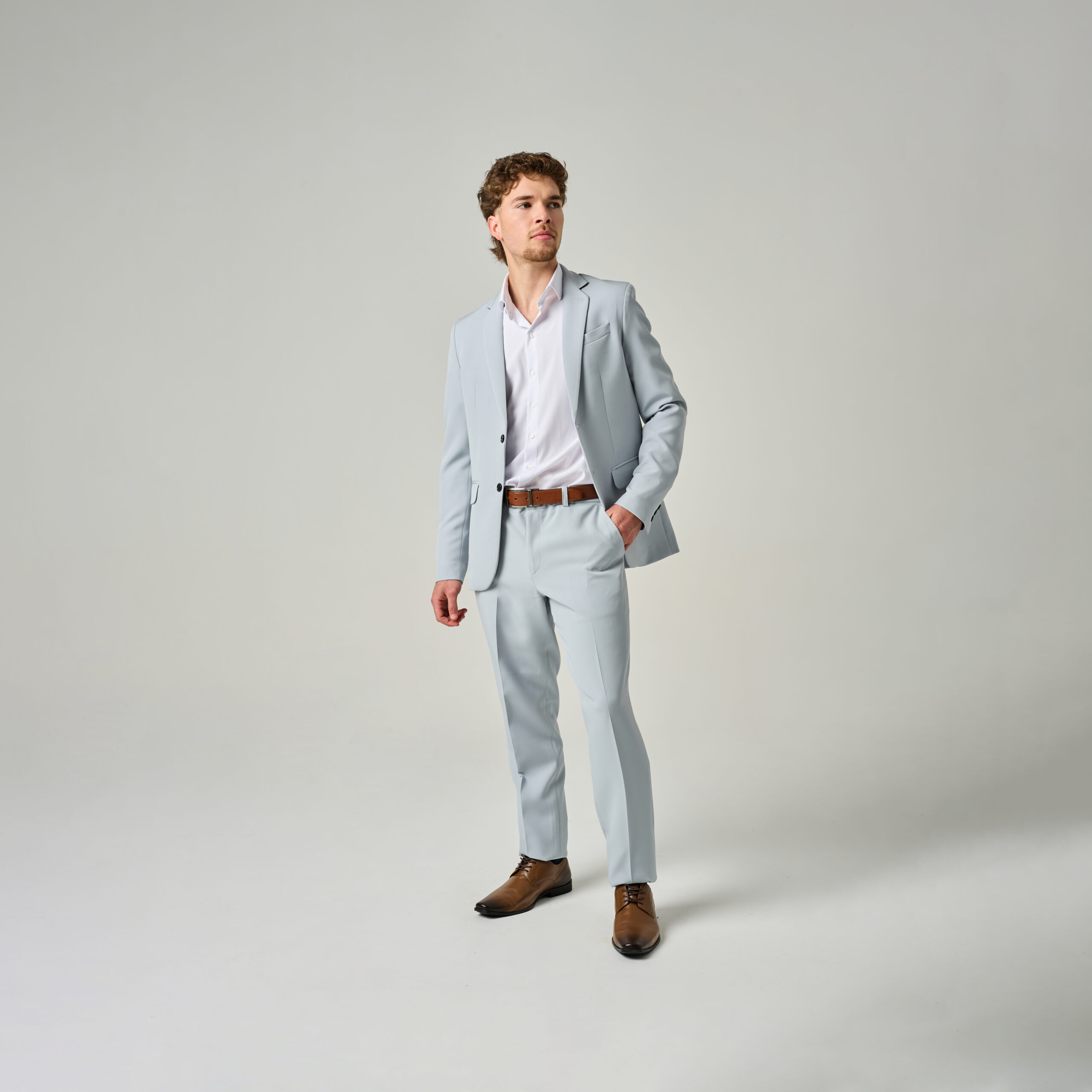 Ambo Tecnolycra gris claro