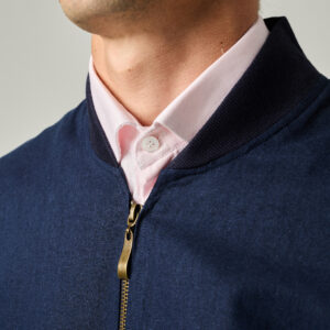 Alternative view of Campera Bomber Azul