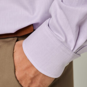 Alternative view of Camisa Verna lila espigado