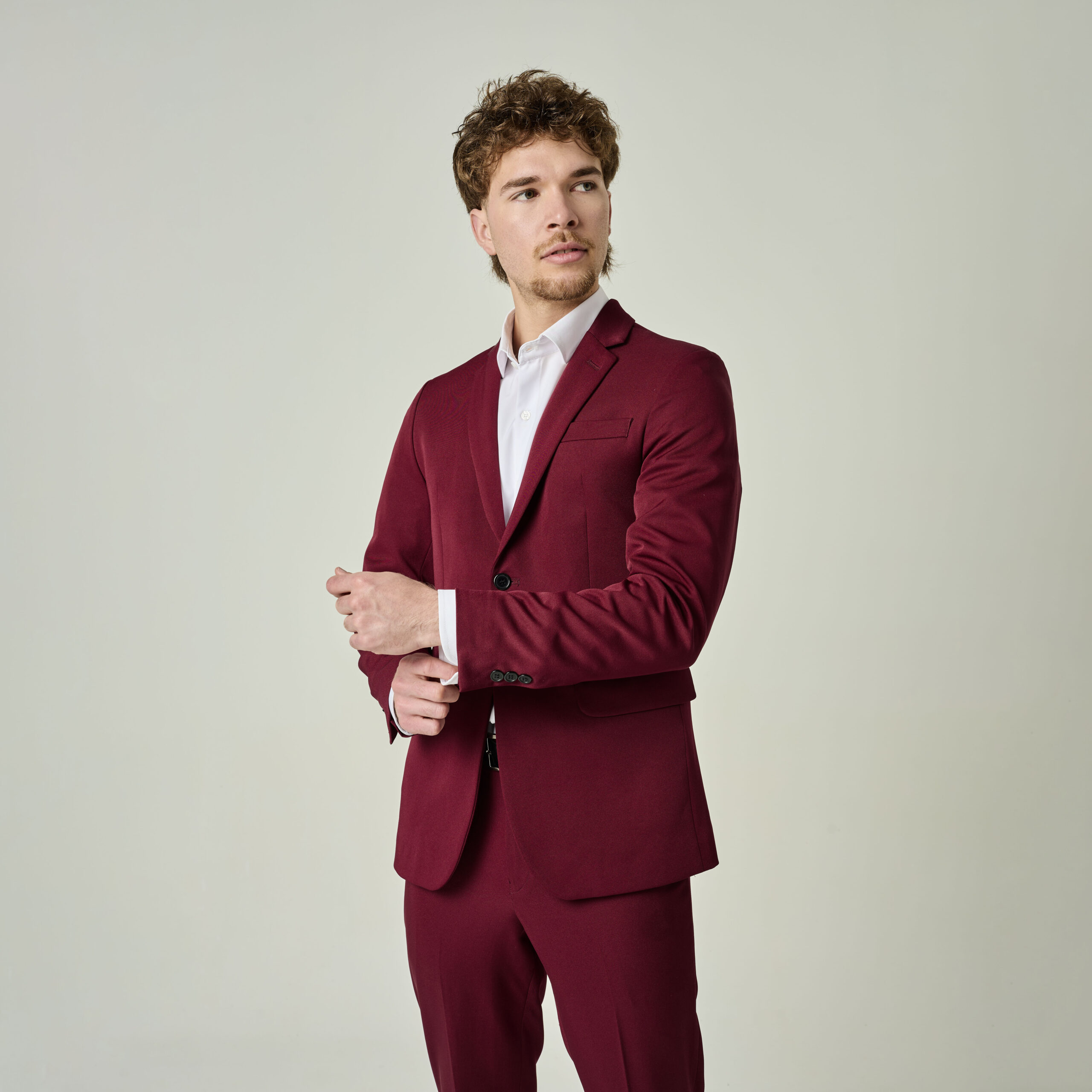 Ambo Tecnolycra bordeaux - Imagen 3